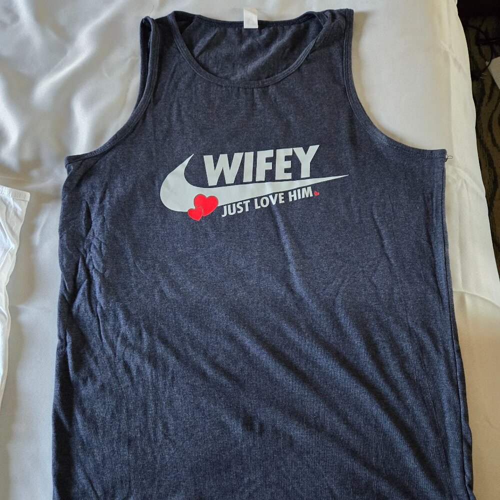 Tank Top, Large, Blue